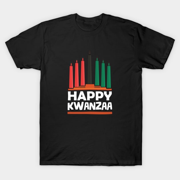 Happy Kwanzaa T-Shirt by KC Happy Shop